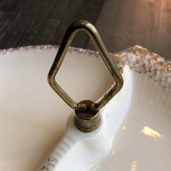 Vintage California pottery divided tidbit relish dish - Picture 4 of 6